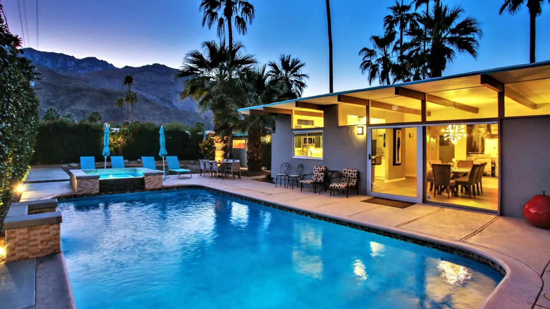 Twin Palms Sunsation Permit# 1175 Villa Palm Springs United States