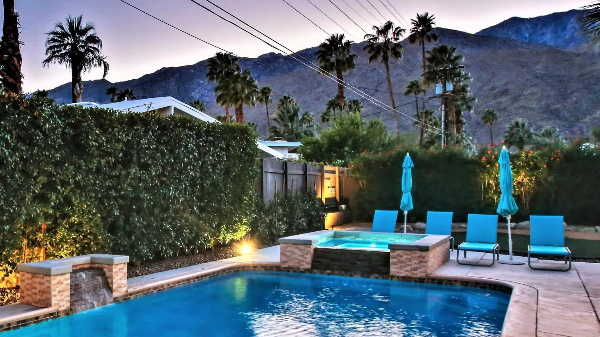 Twin Palms Sunsation Permit# 1175 Villa Palm Springs Holiday home