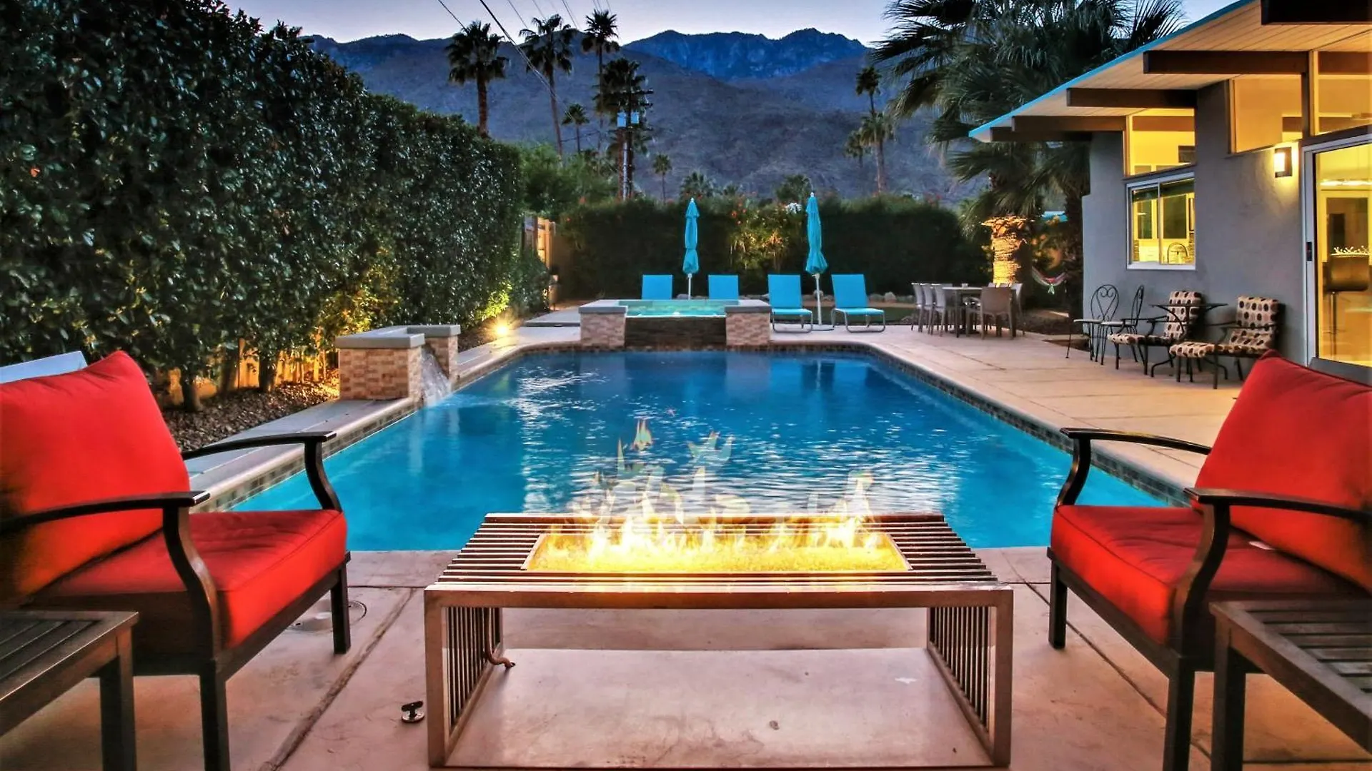 Twin Palms Sunsation Permit# 1175 Villa Palm Springs