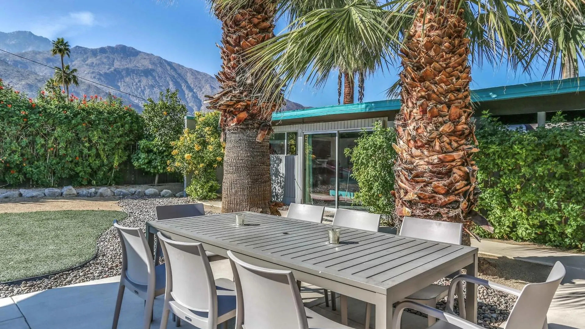 Twin Palms Sunsation Permit# 1175 Villa Palm Springs